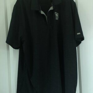 Men's Nike Black Polo